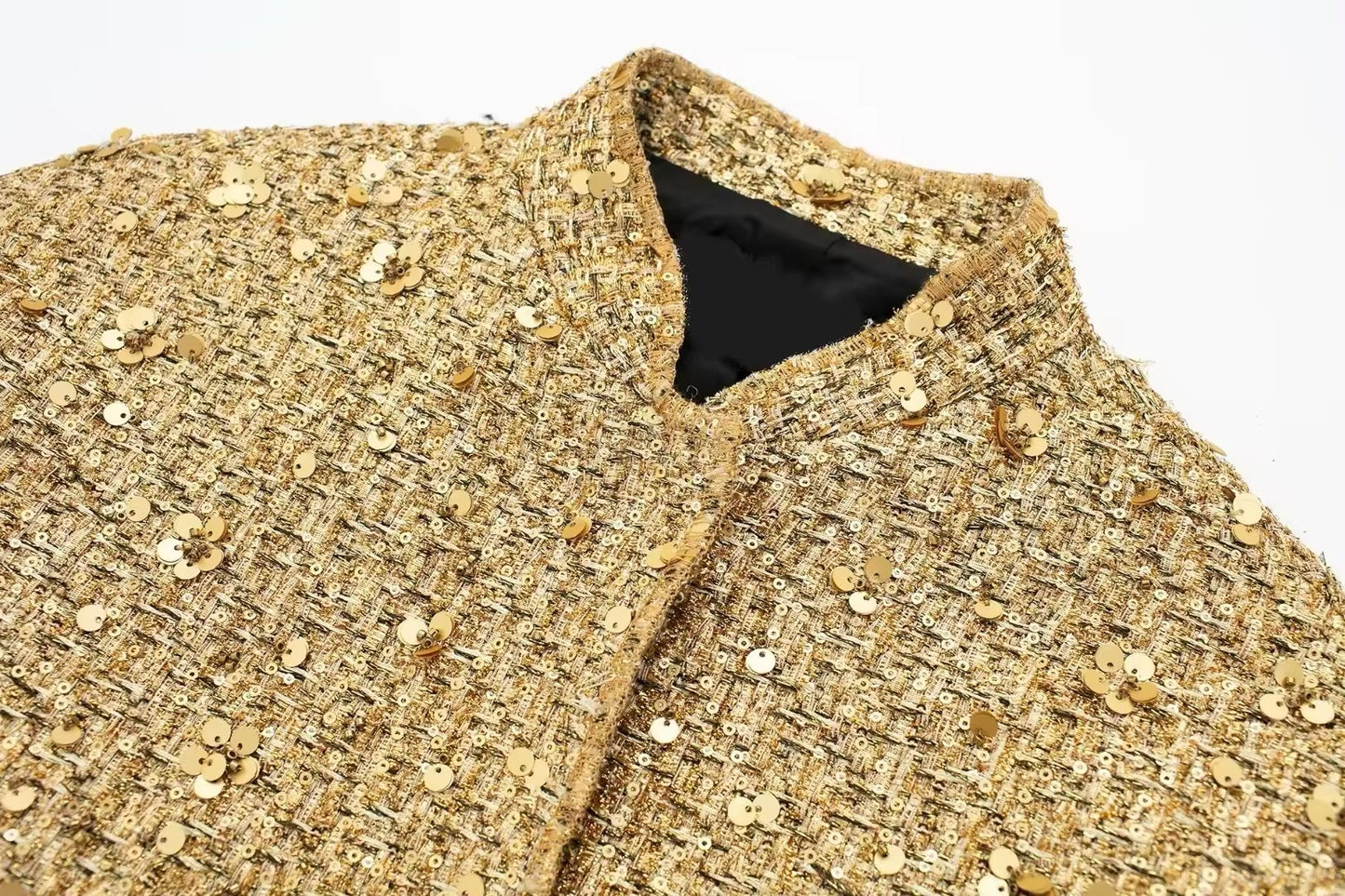 GOLD PAILLETTEN Jacke