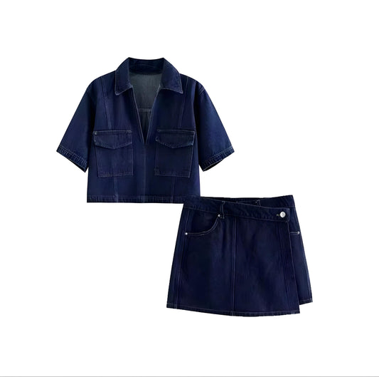 DENIM DUO - Jeans Set