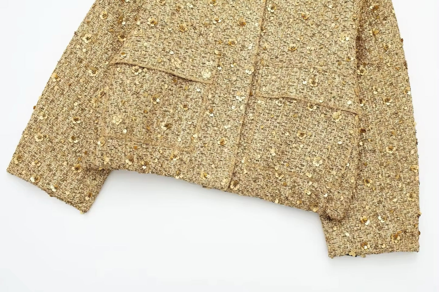 GOLD PAILLETTEN Jacke