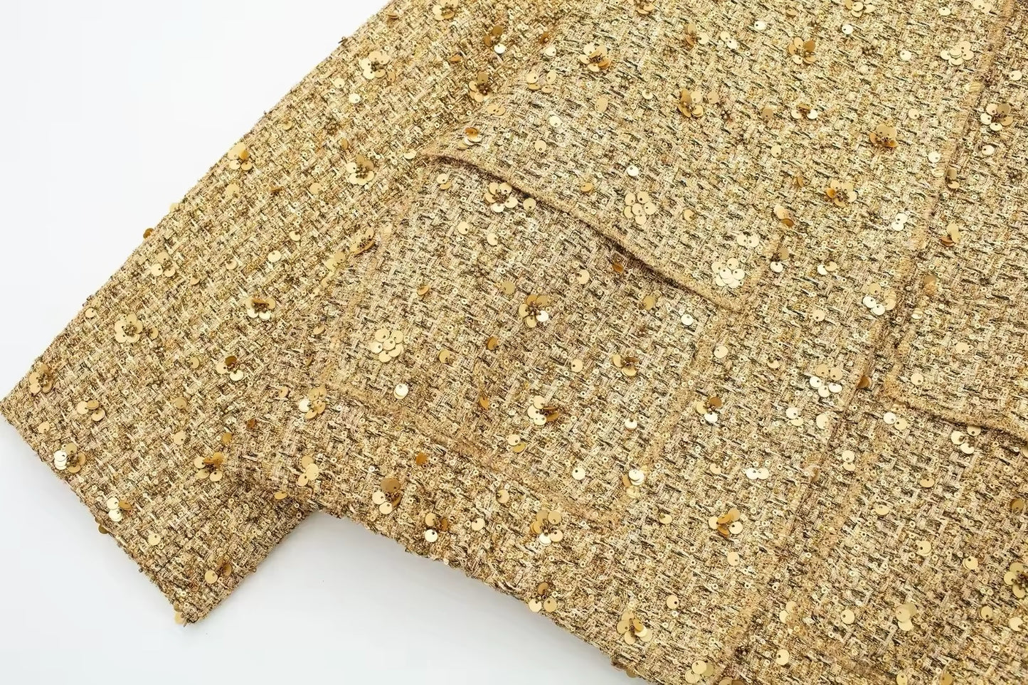 GOLD PAILLETTEN Jacke